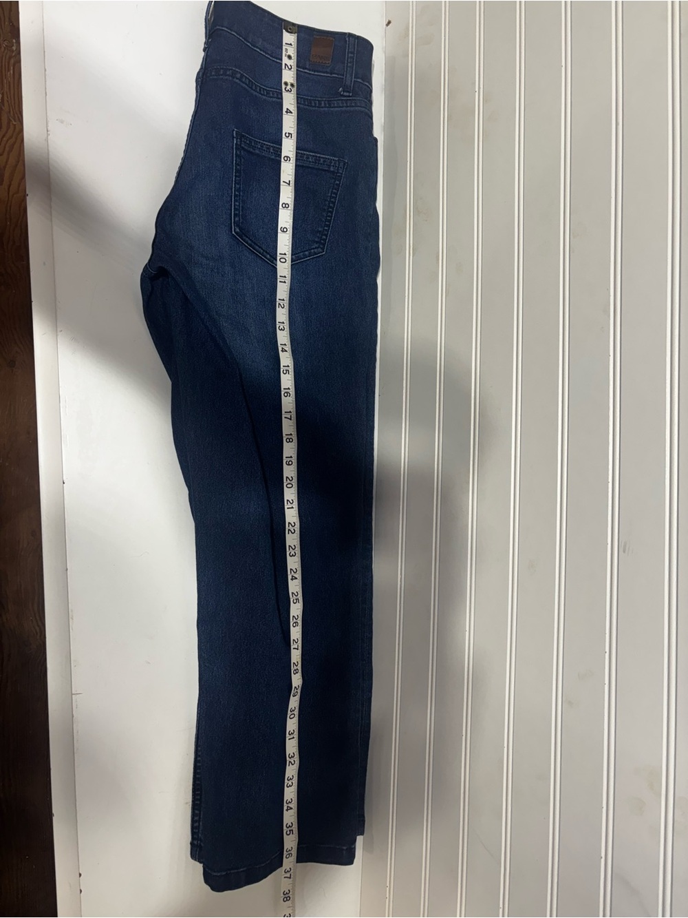 Bare Women’s straight leg jeans size 30 Med wash stretch classic denim - Picture 6 of 7